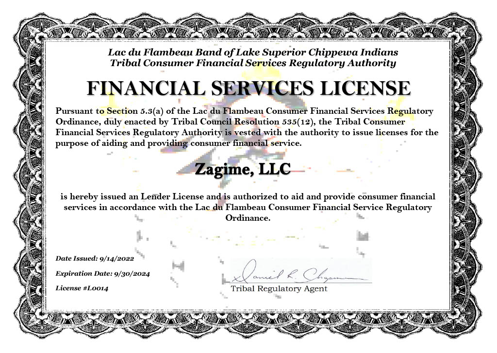 Financial Services License